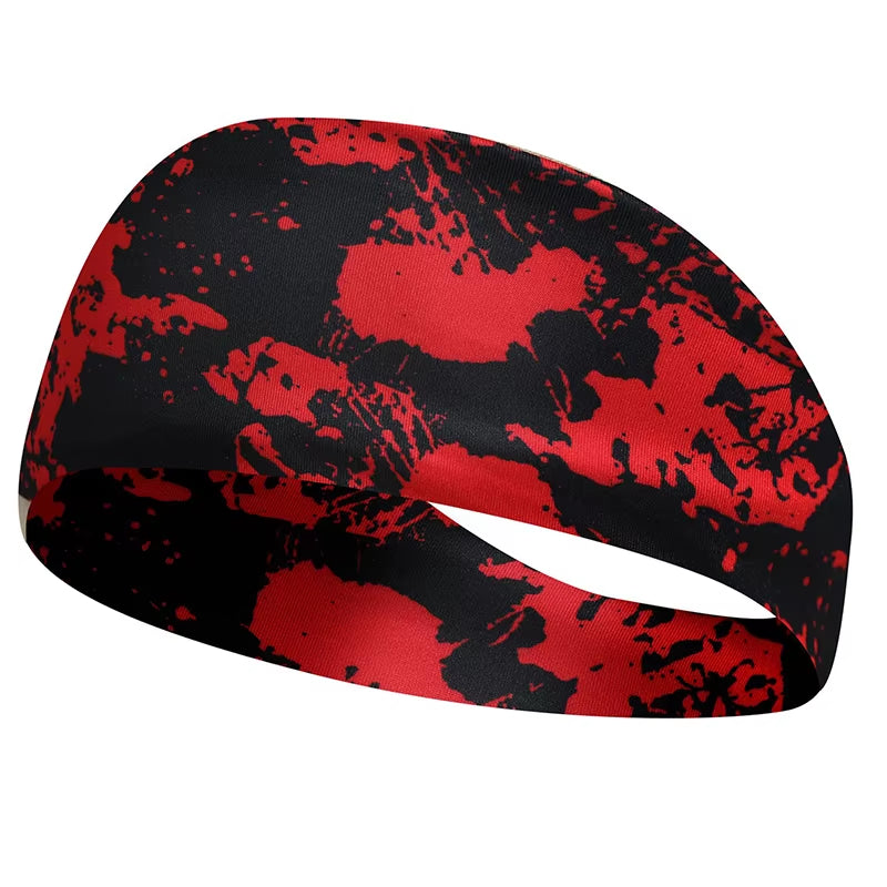 1PC Unisex Fitness anti Sweating Band Running Headband Sports Absorbing Yoga Hair
