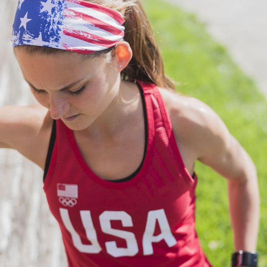 "American Flag" Moisture Wicking Headband