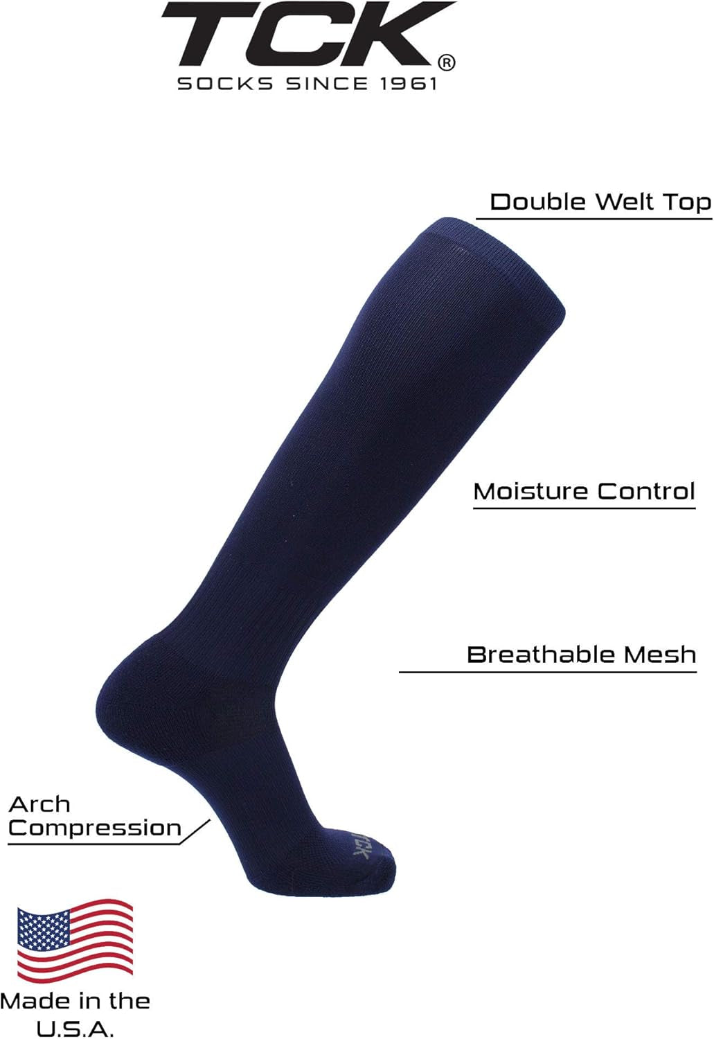 Champion over the Calf Baseball Socks or Softball Socks