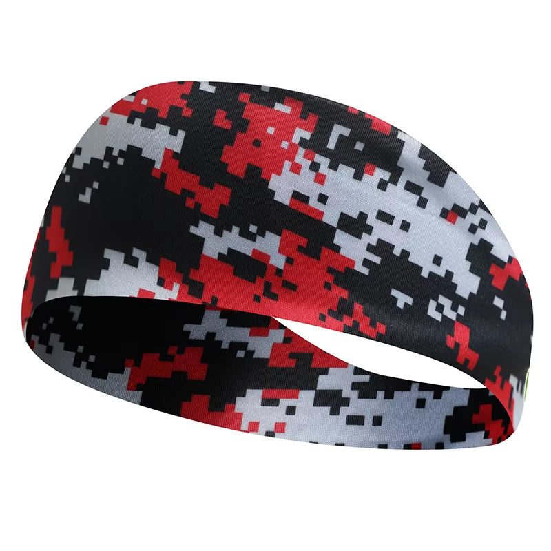 1PC Unisex Fitness anti Sweating Band Running Headband Sports Absorbing Yoga Hair