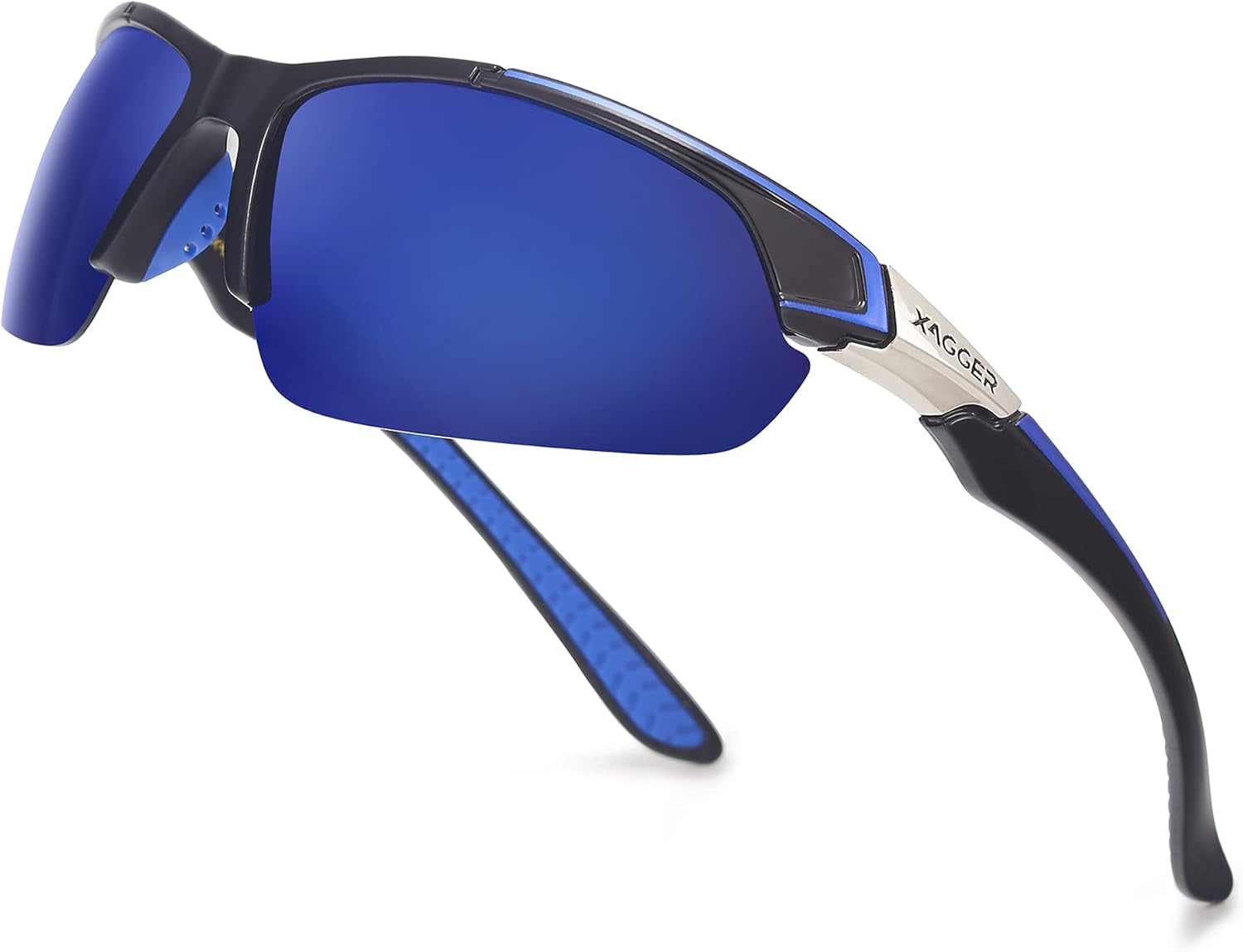 Polarized Sport Sunglasses for Men Women Wrap around UV400 Running Baseball Softball Fishing Driving Glasses