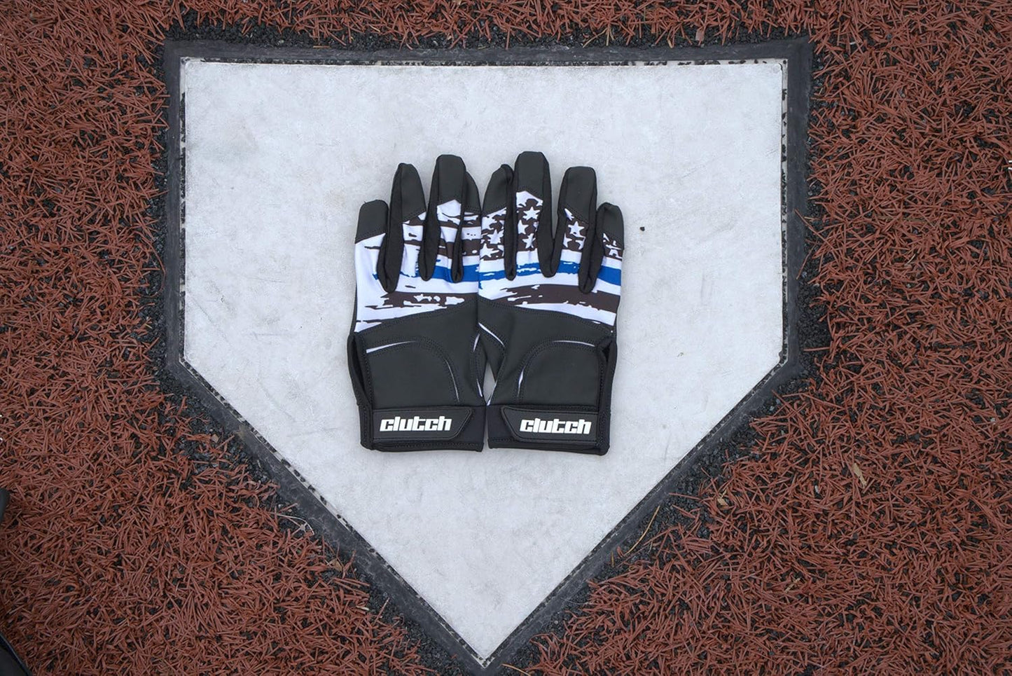 American Flag Baseball and Softball Batting Gloves - Super Grip Finger Fit for Adult, Youth - Performance Mesh & Perforated Sheep Skin Palm