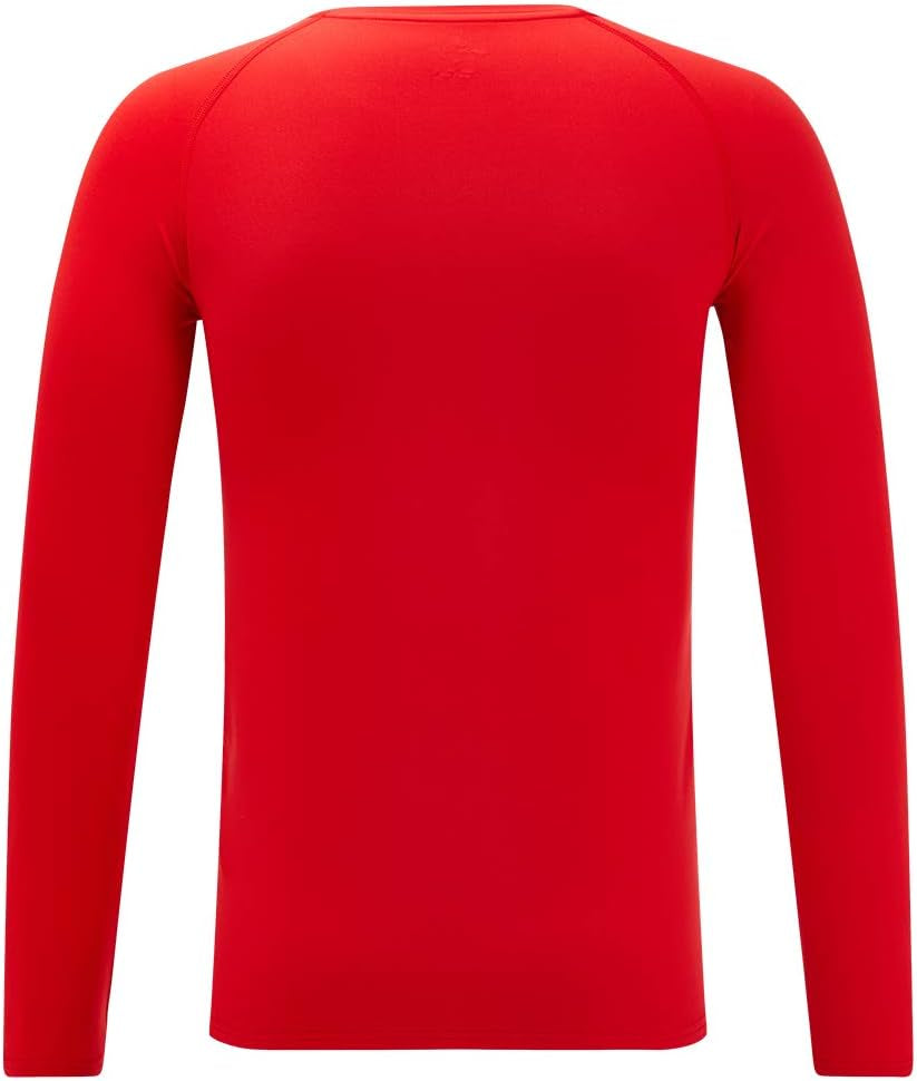 Youth Boys Compression Shirt Long Sleeve Football Baseball Undershirt Quick Dry Kids Sports Baselayer Crewneck