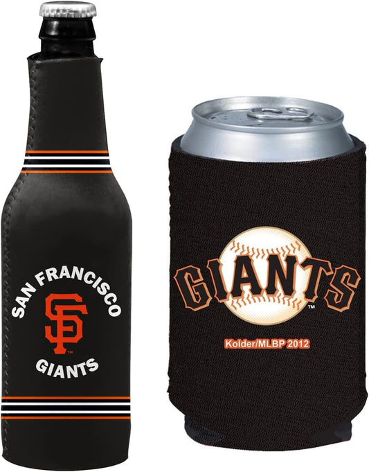 MLB Baseball Can & Bottle Holder Insulator Beverage Cooler