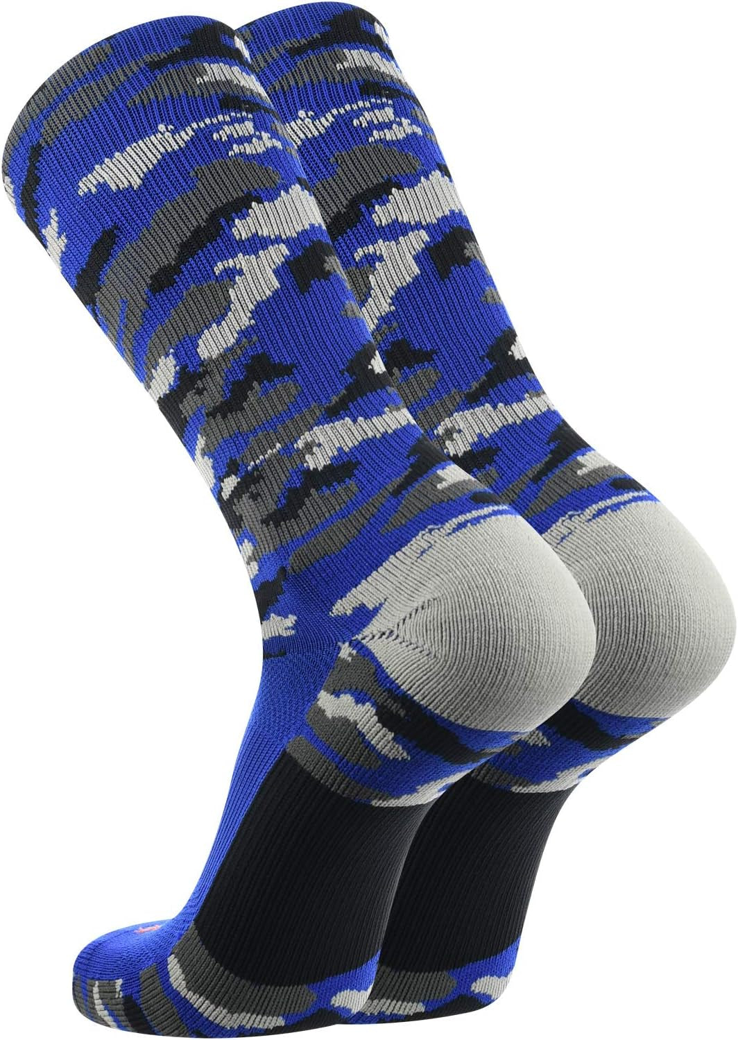 Athletic Camo Crew Socks - Basketball Football Lacrosse Baseball