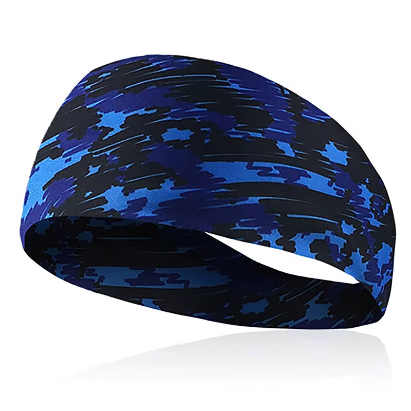 1PC Unisex Fitness anti Sweating Band Running Headband Sports Absorbing Yoga Hair