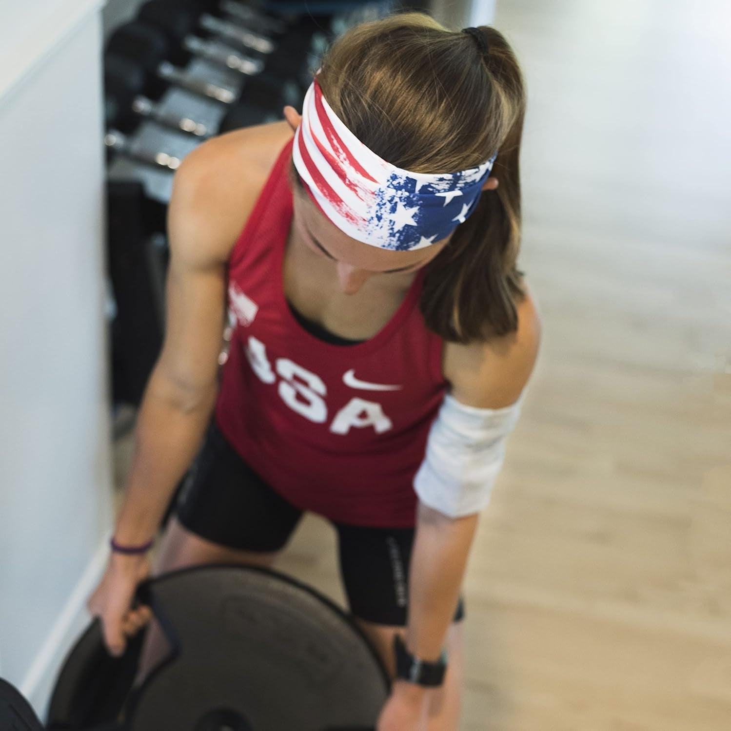 "American Flag" Moisture Wicking Headband
