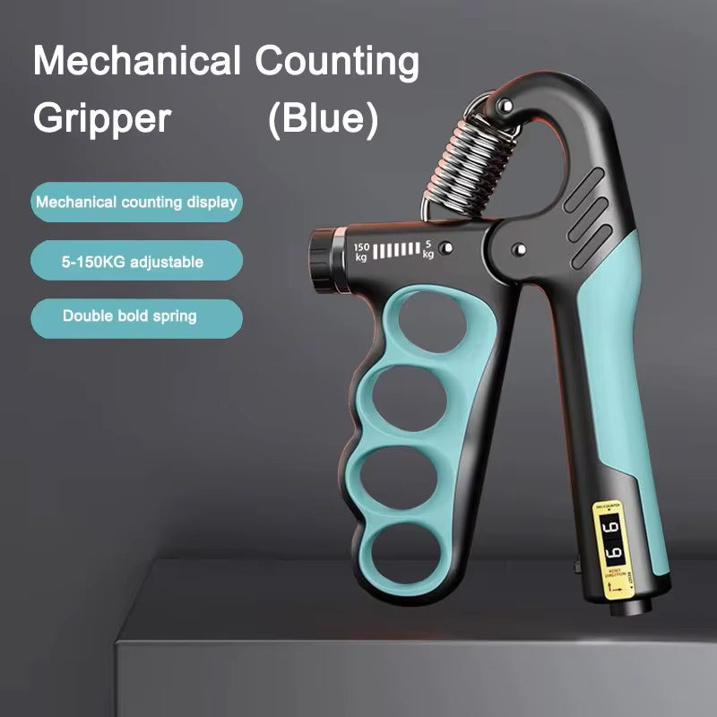 5-100Kg Adjustable Grip Strength Device for Rehabilitation Training, Muscle Enhancement, Strength Training, Grip Strength Device