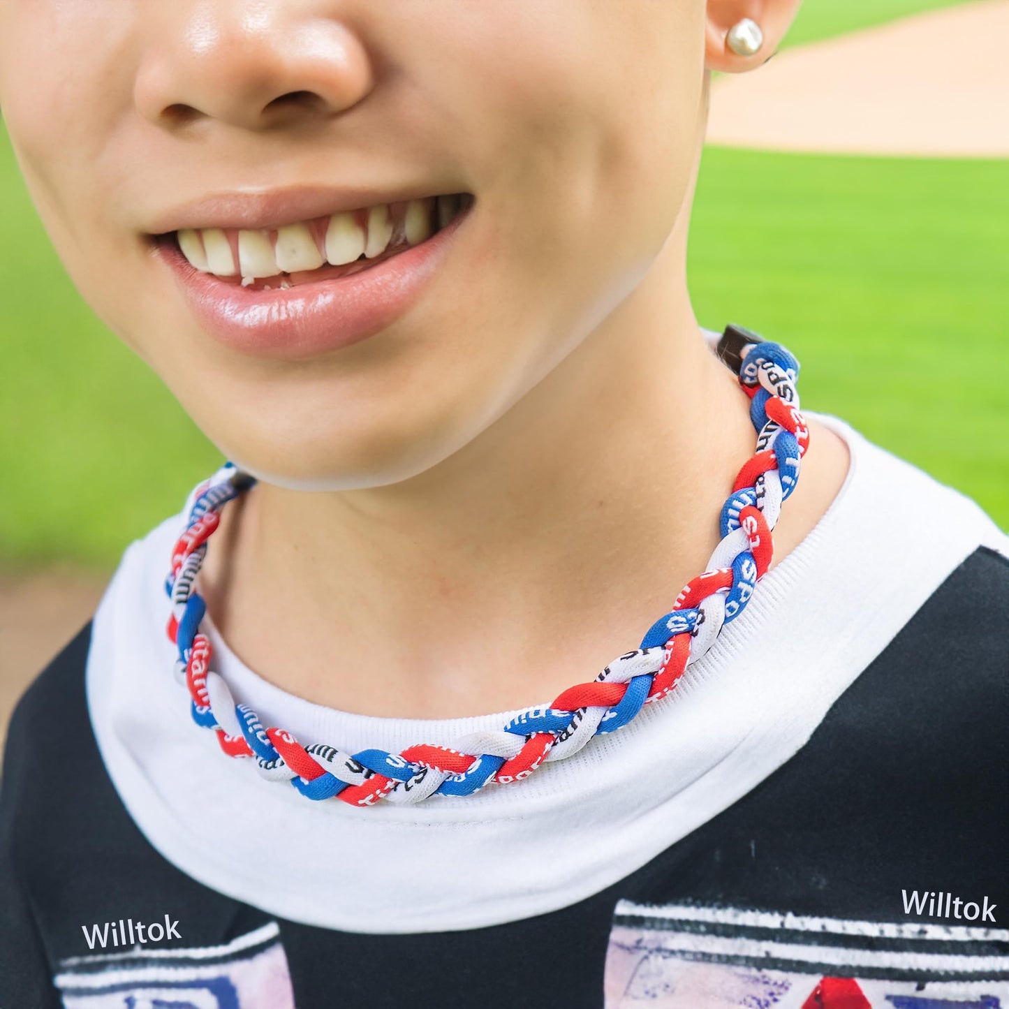 Premium Sport Baseball Necklaces for Outfit/Sport field, Classic Design Baseball Necklace