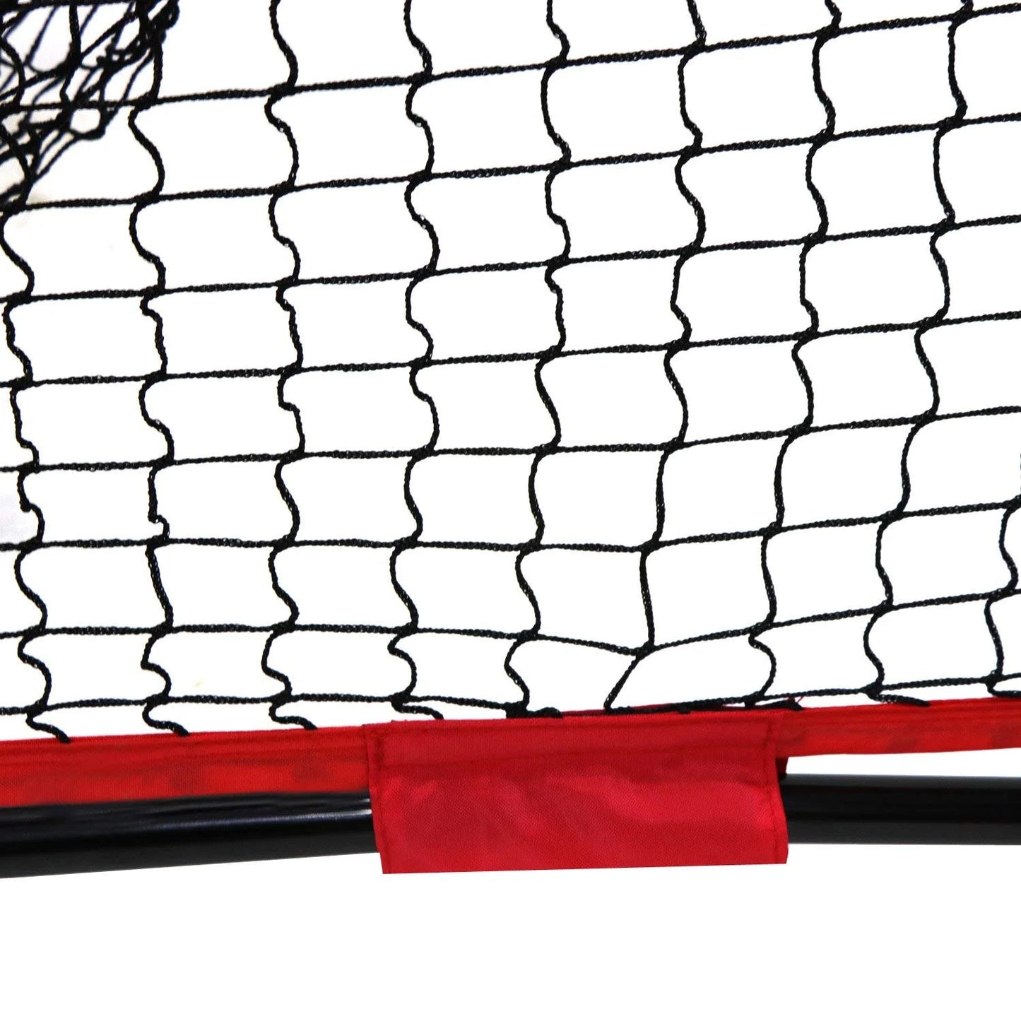 7 Ft. 7 Ft. Baseball Softball Practice Net Hitting Batting Catching Pitching Training Net with Carry Bag & Metal Bow Frame, Backstop Screen Equipment Training Aids
