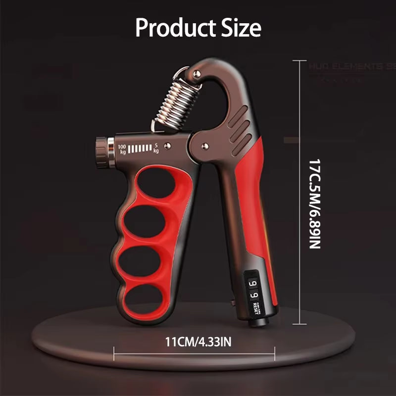 5-100Kg Adjustable Grip Strength Device for Rehabilitation Training, Muscle Enhancement, Strength Training, Grip Strength Device