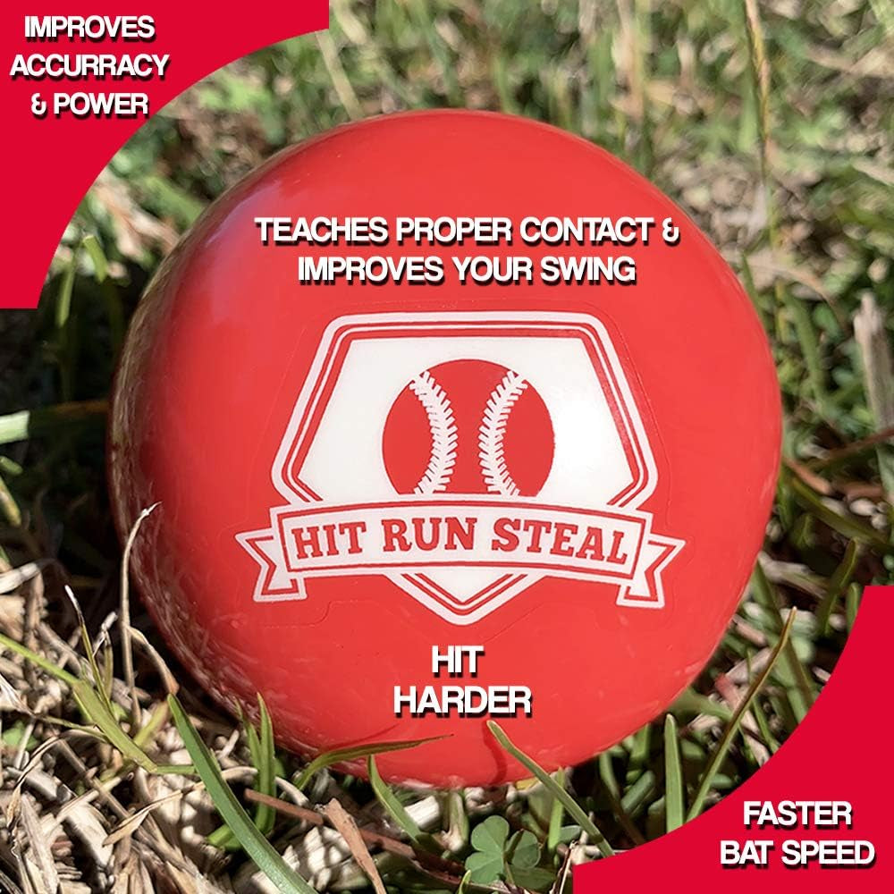 Warm-Up Weighted Baseballs (Multi Pack, 15Oz), Maximize Pitching Power with 3 Inch Ball - Durable Balls for Arm Strength Development That Amplify Your Throwing Speed, Control, and Overall Game Master