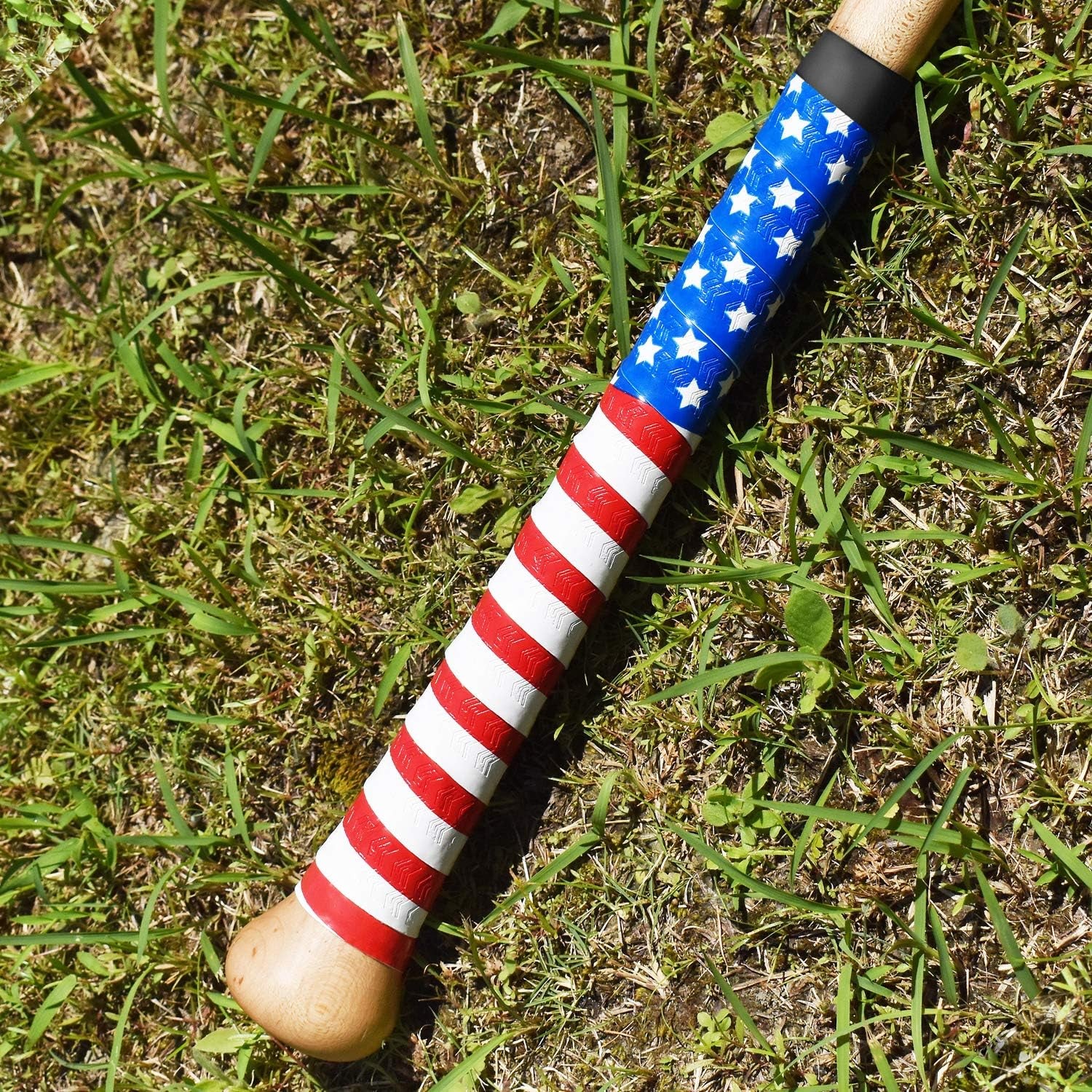 Tacky Bat Grip Tape – 1.2Mm Thick Bat Grip Tape to Wrap Baseball and Softball Bats – Finished Tape Included