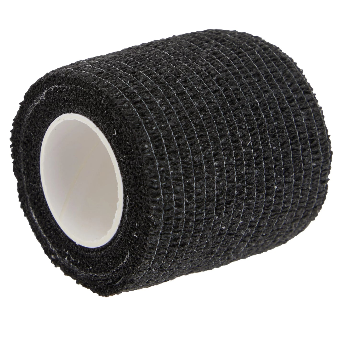 12-Rolls Self Adherent Bandage Wrap, Vet Tape - 2 in X 15 Ft Breathable, Elastic Cohesive Wrap Tape for Wrist, Swelling, Sports, Tattoo (Black)