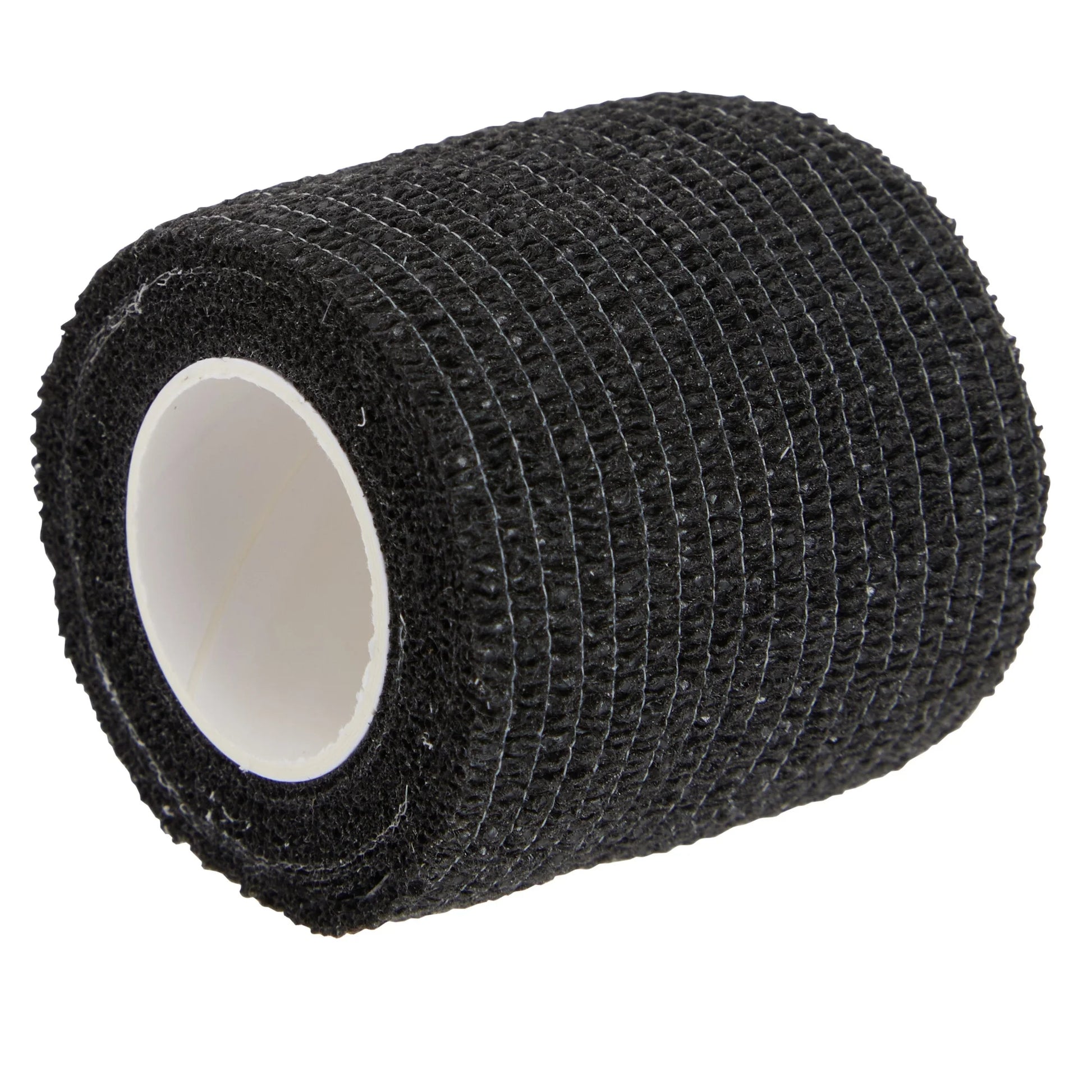 12-Rolls Self Adherent Bandage Wrap, Vet Tape - 2 in X 15 Ft Breathable, Elastic Cohesive Wrap Tape for Wrist, Swelling, Sports, Tattoo (Black)
