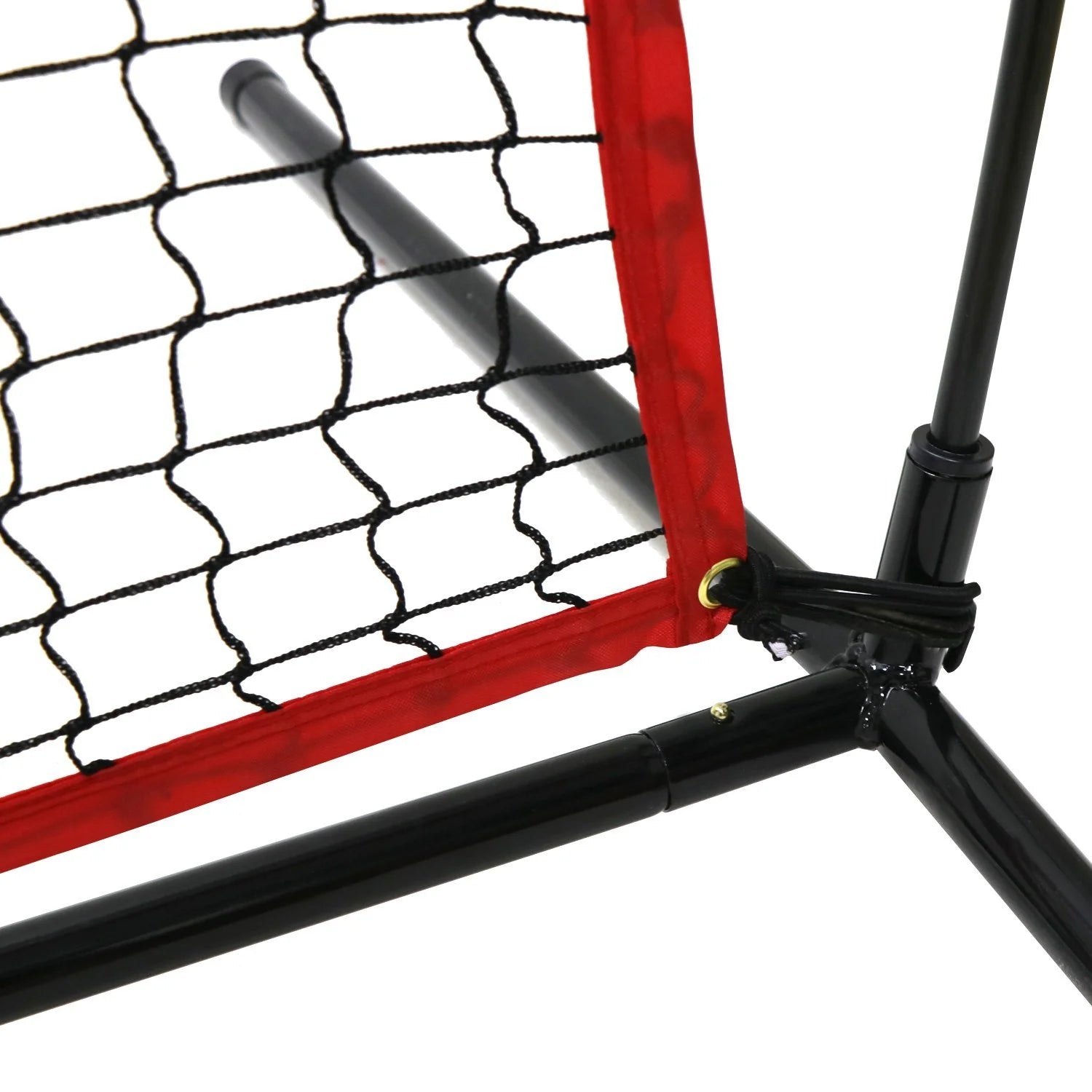 7 Ft. 7 Ft. Baseball Softball Practice Net Hitting Batting Catching Pitching Training Net with Carry Bag & Metal Bow Frame, Backstop Screen Equipment Training Aids