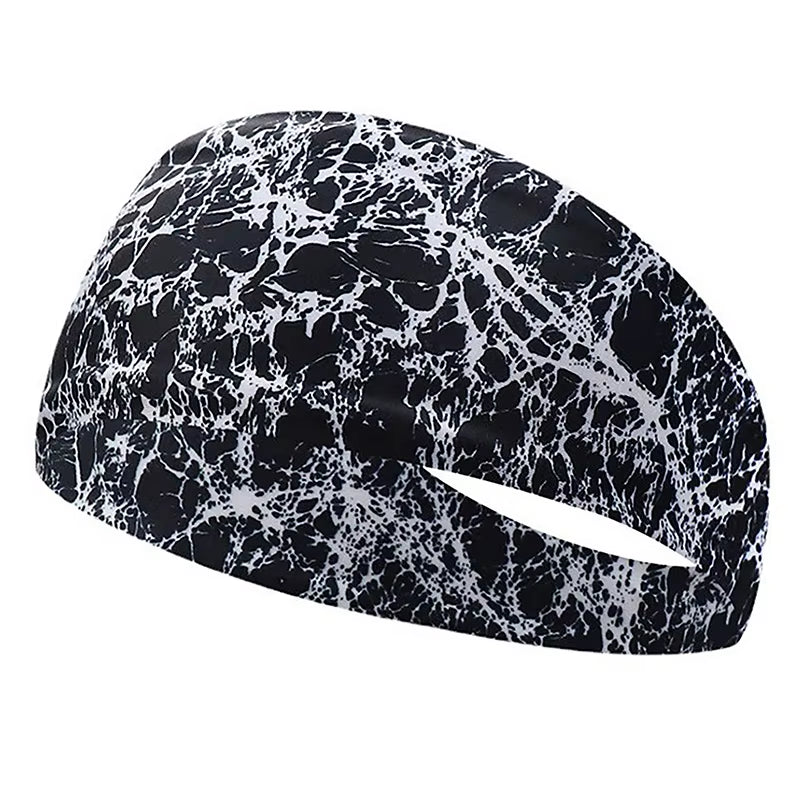 1PC Unisex Fitness anti Sweating Band Running Headband Sports Absorbing Yoga Hair