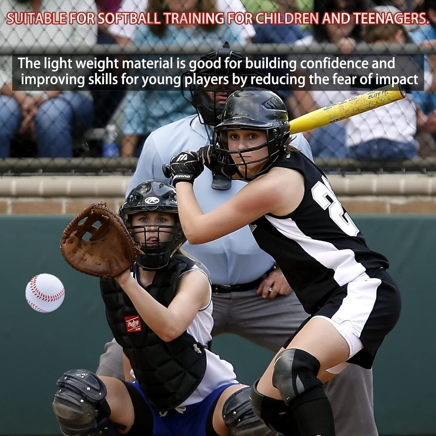 Baseball, Foam Baseballs 20 Pack Practice Training Baseballs Unmarked Baseball Soft Toss, Batting, Fielding, Hitting, Pitching