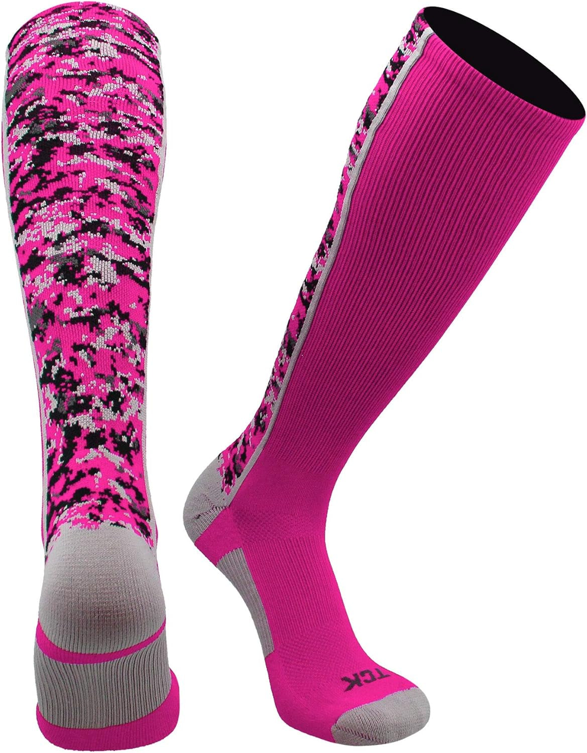 Digital Camo Baseball Socks for Youth, Boys, and Men - over the Calf Length