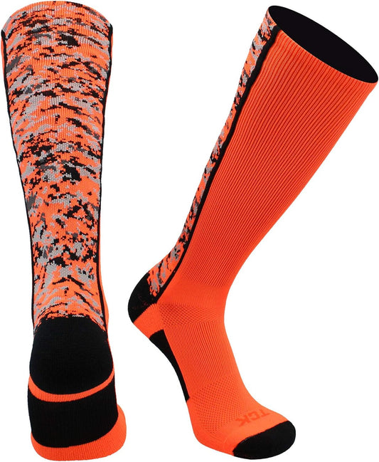 Digital Camo Baseball Socks for Youth, Boys, and Men - over the Calf Length