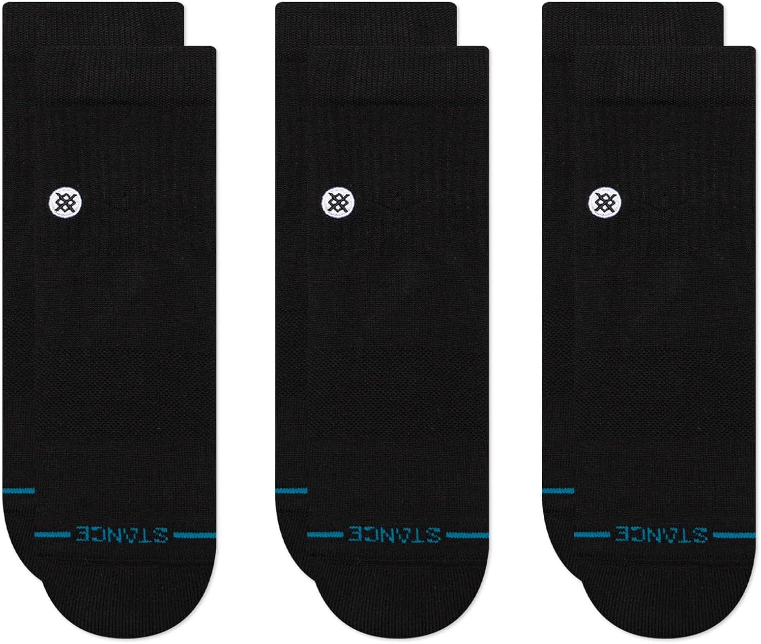 Icon Quarter Socks [3 Pack]