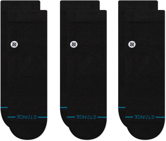 Icon Quarter Socks [3 Pack]