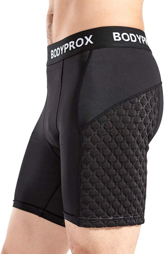 Baseball Sliding Shorts for Men, Compression Padded Slider Shorts