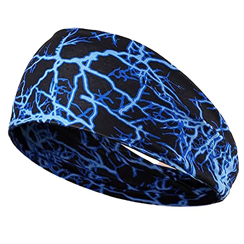 1PC Unisex Fitness anti Sweating Band Running Headband Sports Absorbing Yoga Hair