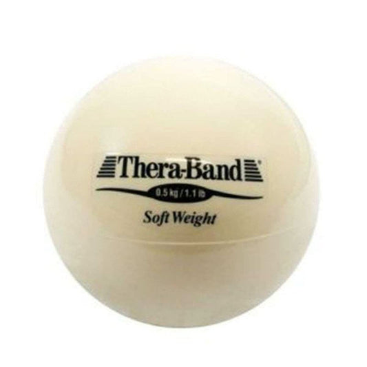 Soft Weight, 4.5" Diameter, Weighted Balls for Baseball, Weighted Balls for Softball, Hand Held Ball Shaped Isotonic, Shoulder Strength, Rotator Cuff & Throwing Trainer, Tan, 1.1LB