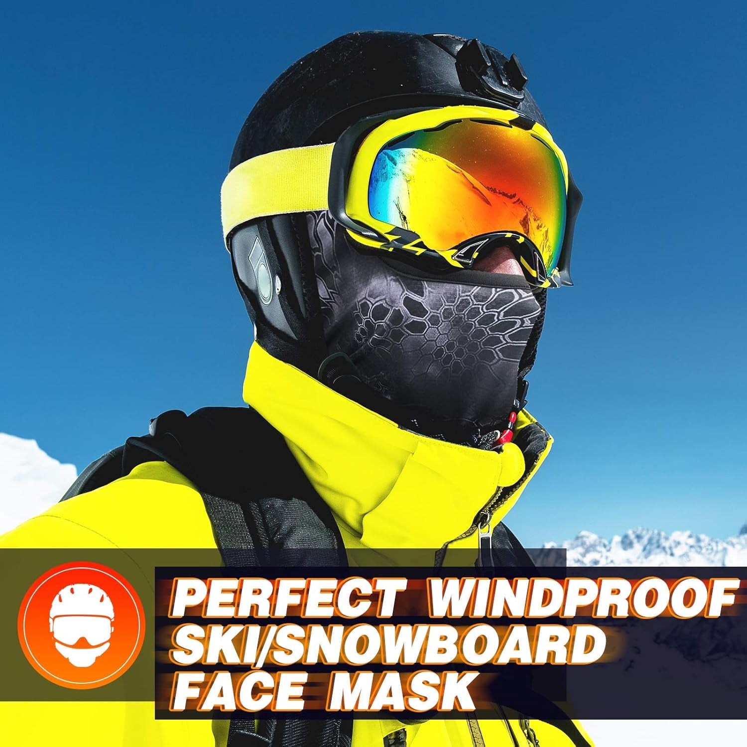 3D Balaclava Ski Mask Cool Skull Animal Full Face Mask Cycling/Motorcycle/Halloween