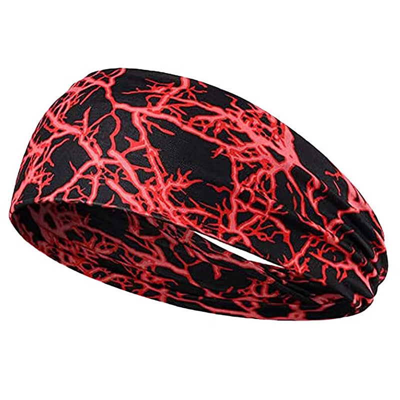 1PC Unisex Fitness anti Sweating Band Running Headband Sports Absorbing Yoga Hair